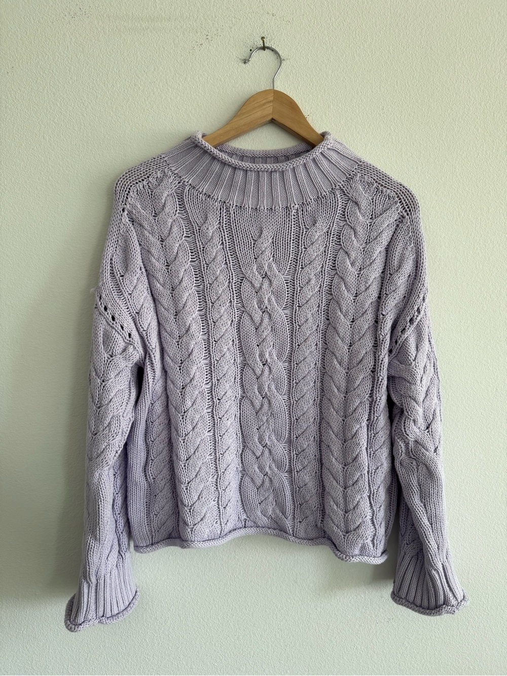 NWT J Crew 2025 Rollneck Cable Knit Sweater Size XS